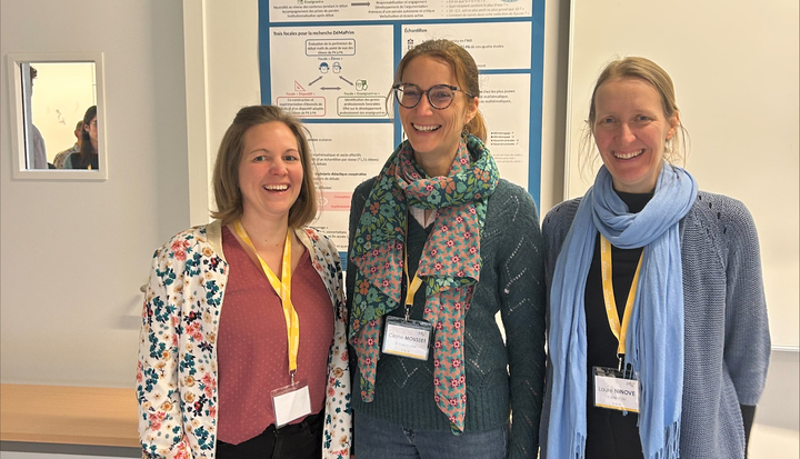 Céline Mousset, Clémence Piret et Laure Ninove
